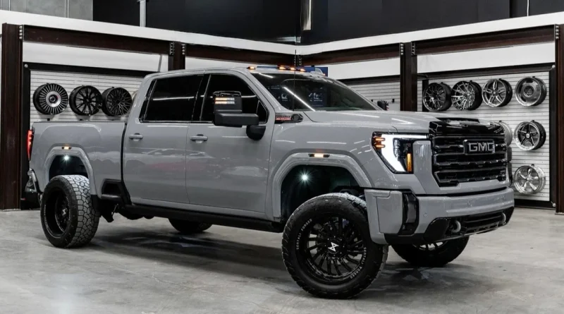 Derringer tuner installed on 2024 GMC Duramax engine