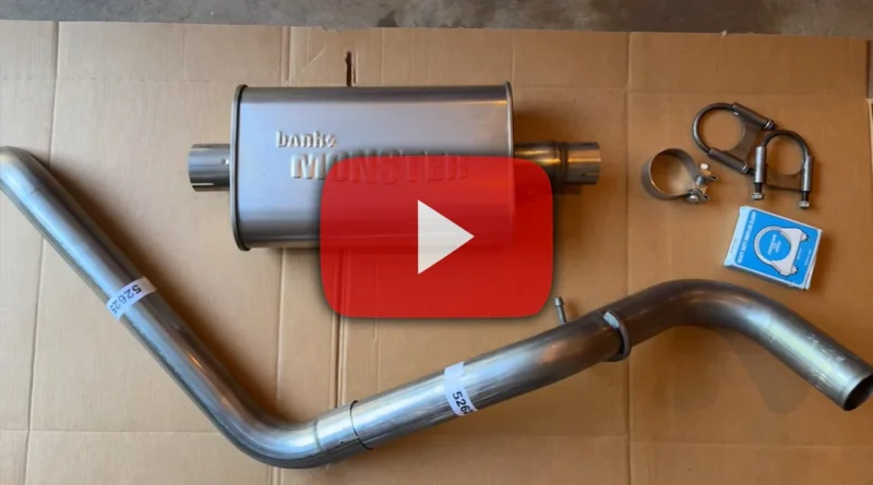 Banks Monster Exhaust kit for Jeep Cherokee XJ