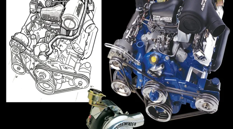Ford 7.3L IDI upgraded with Sidewinder turbo system