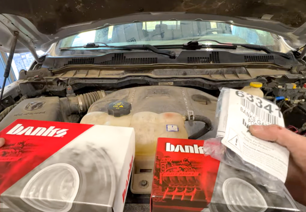 Banks Derringer and iDash installed on RAM 1500 EcoDiesel