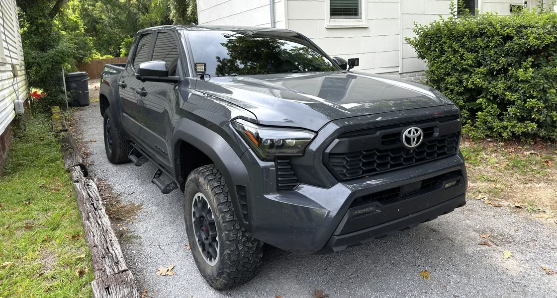 Toyota Tacoma Boost Tube upgrade under hood