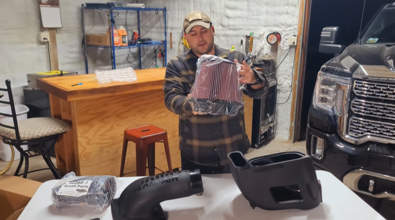 Banks Ram-Air Intake installed on L5P Duramax