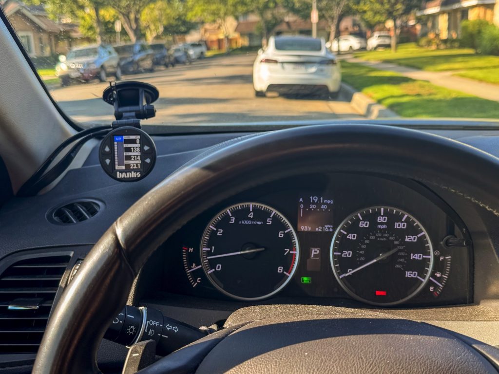 Banks PedalMonster installed on Acura ILX
