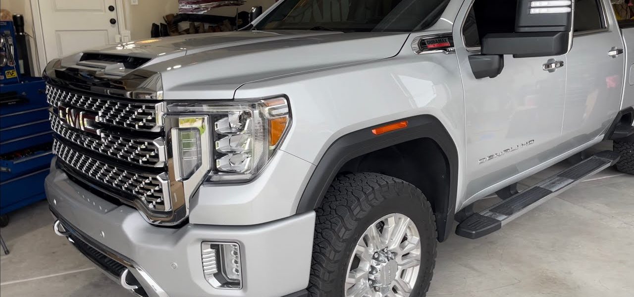 Banks CoolRunner Oil Pan installed on Duramax engine