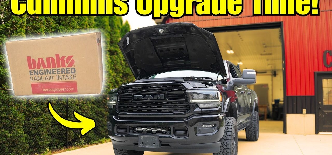 Banks Ram-Air Intake and Boost Tube Upgrade for 6.7L Cummins
