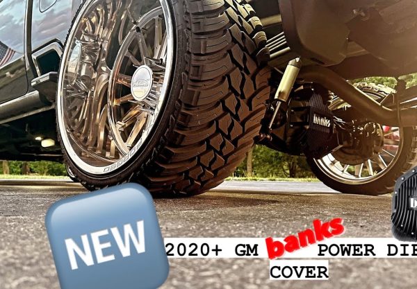 Banks Ram-Air Diff Cover installed on rear differential