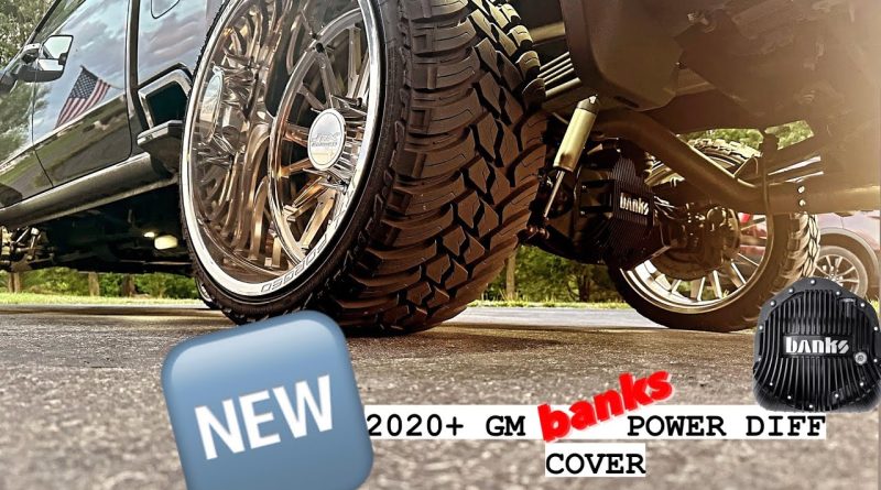 Banks Ram-Air Diff Cover installed on rear differential